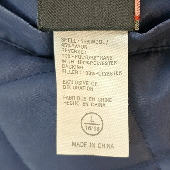 Nike Team Michigan Wolverines Quilted Reversible Varsity Jacket Junior L (16/18) - Picture 6 of 9